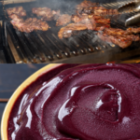 Carne de Sol com Açaí e Tapioca